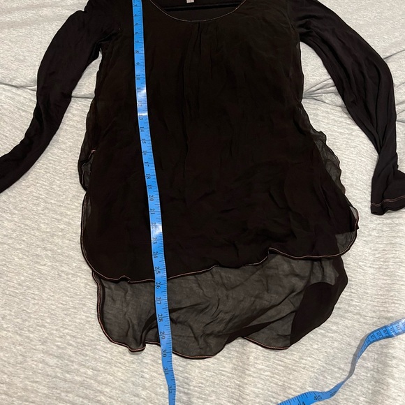 Anthropologie bl^nk long sleeve layered top - Picture 8 of 8